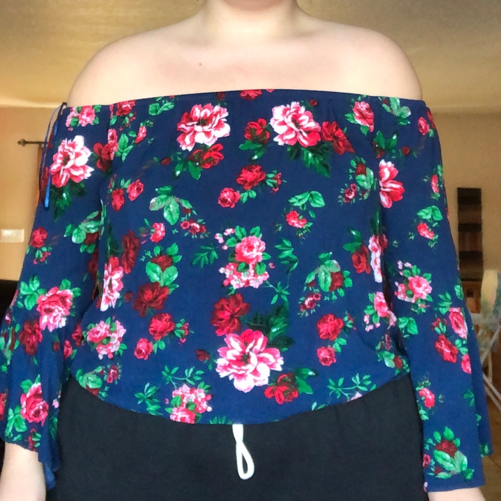 Off the shoulder shirt